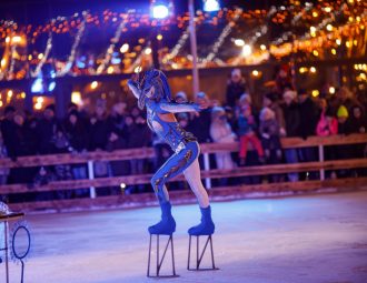 Osocor Winter Village в Києві: Магія Гаррі Поттера, Ковзанкове Випробування та Атракціони 1 Osocor Winter Village балет ковзанка