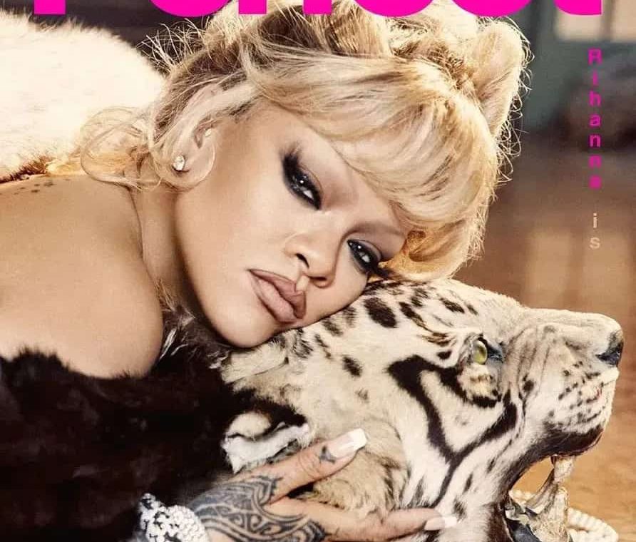 Ріанна у стилі Mobwife у глянцевому фотосеті