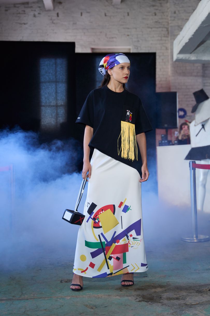 закритий показ колекції &laquo;Код&raquo; Андре Тана, натхненної Малевичем