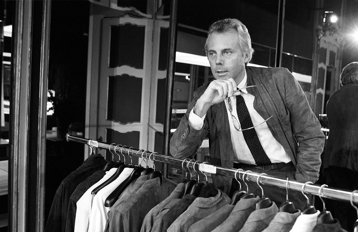 Portrait of Giorgio Armani Portrait of Giorgio Armani