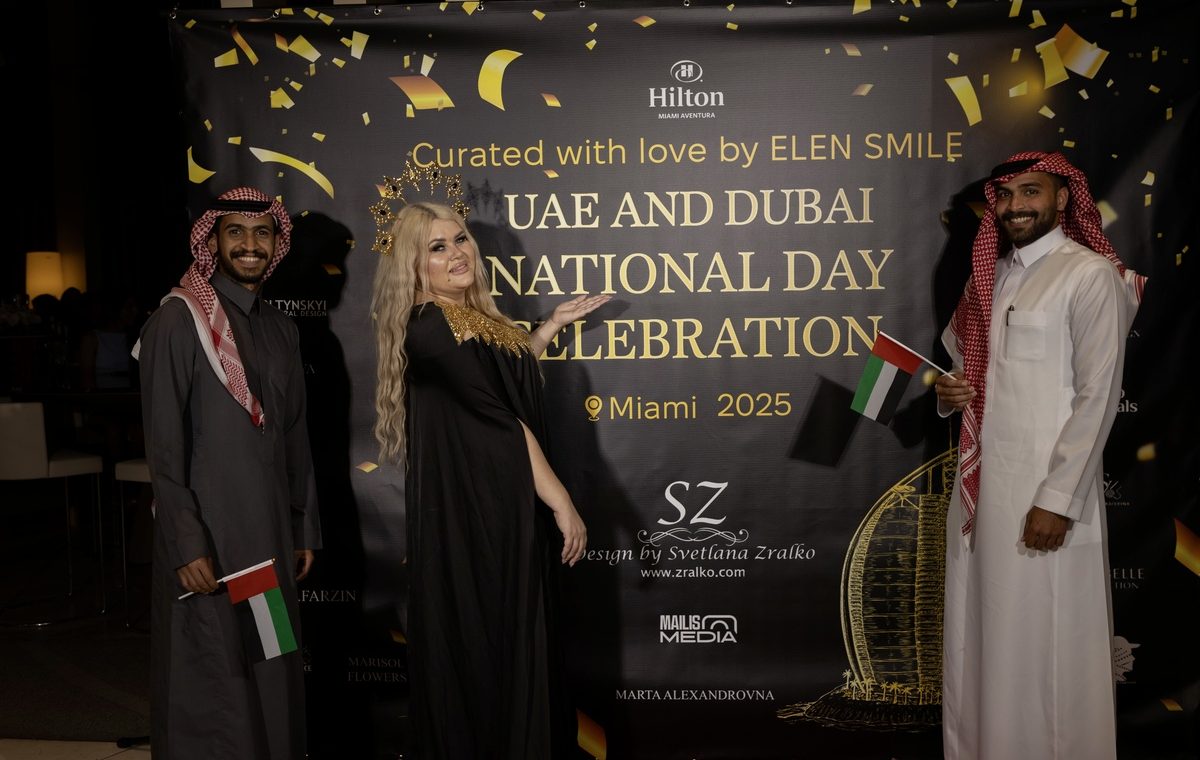 івент UAE & Dubai National Day in Miami, який організувала українська артистка Elen Smile 2025 5300
