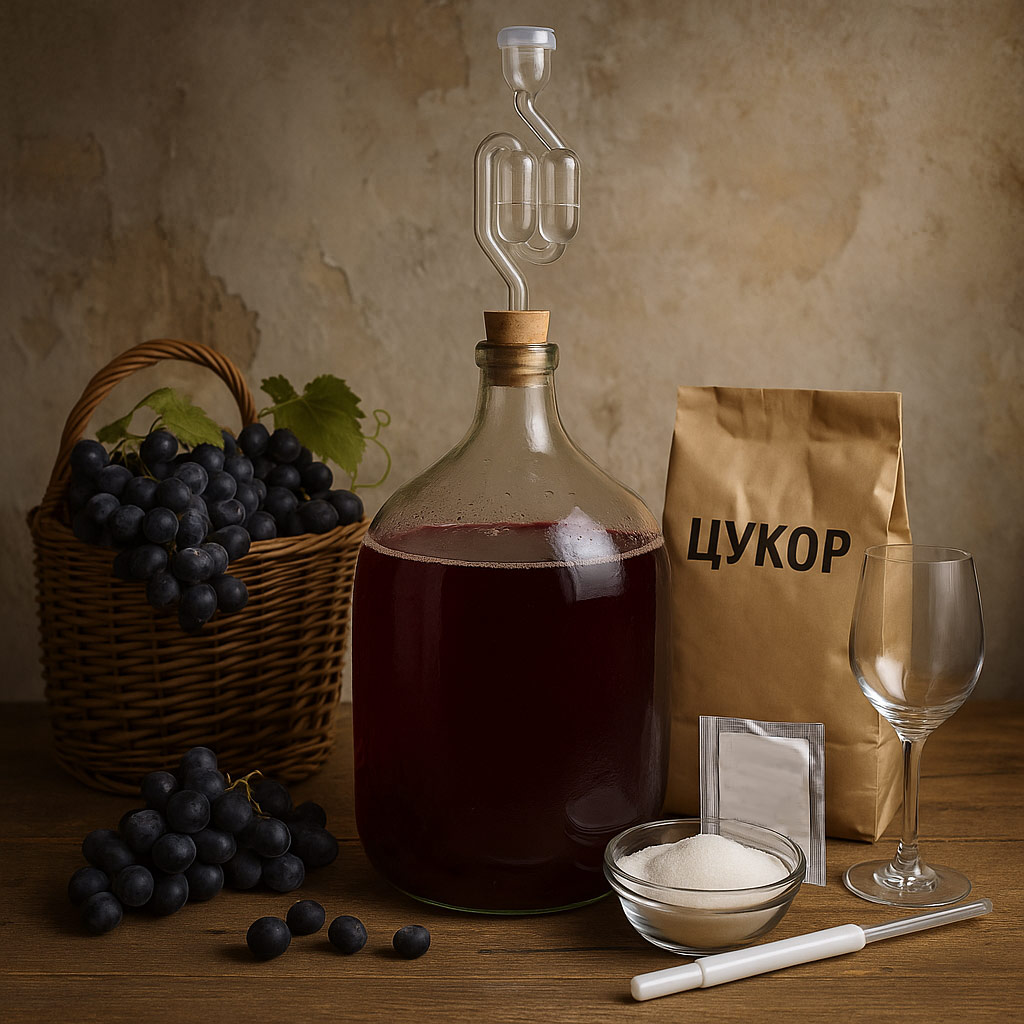 вино домашнее мирибир