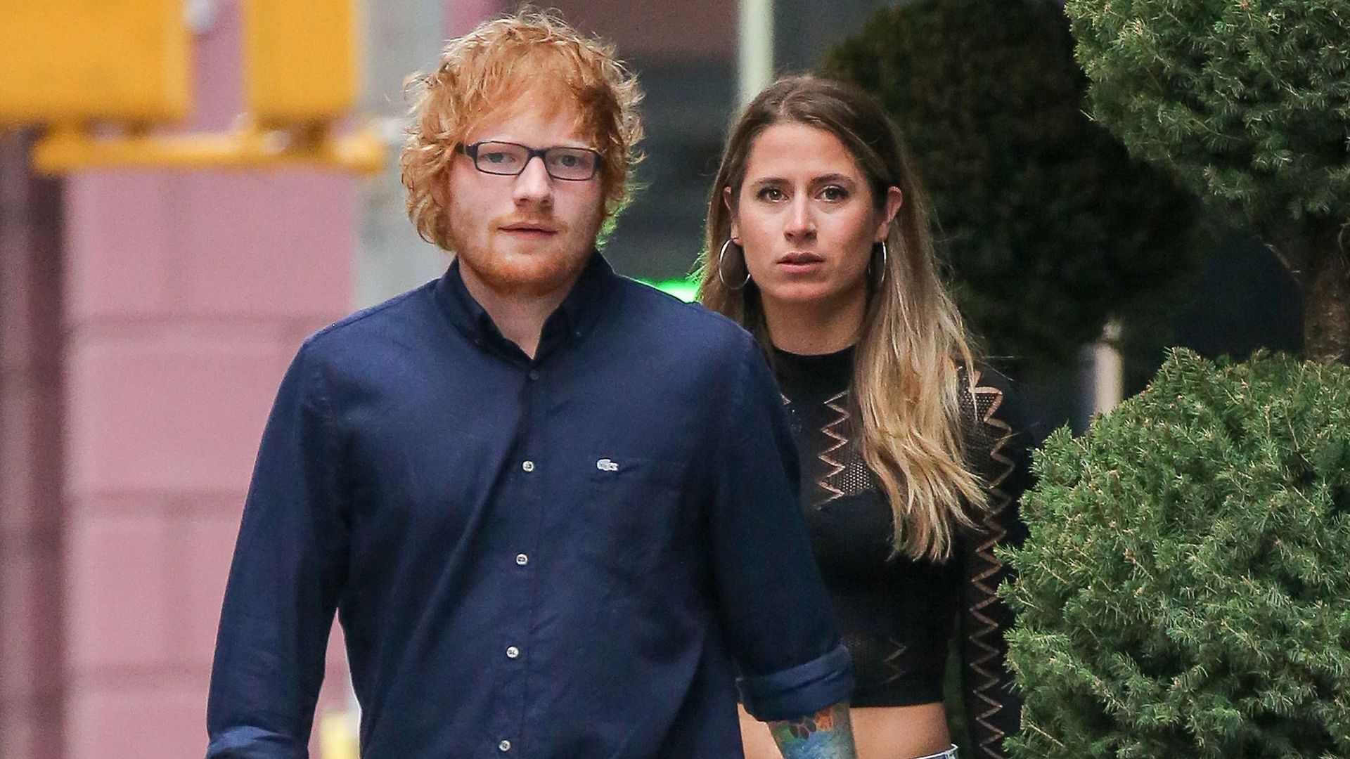 Ед Ширан з дружиною