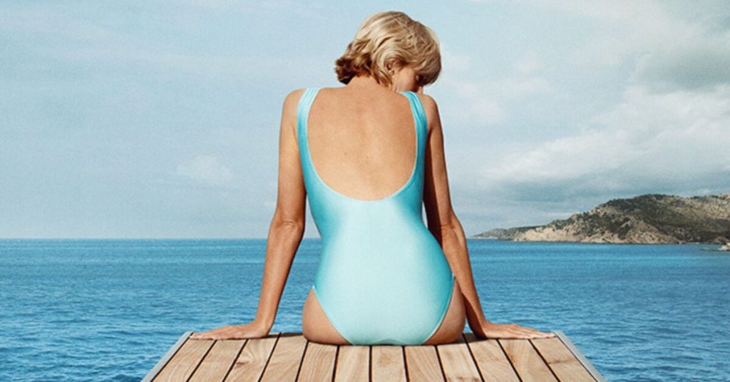 принцеса Діана в купальнику влітку 1997 року принцеса Діана в купальнику влітку 1997 року